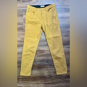 Women’s Crop Mustard Pants